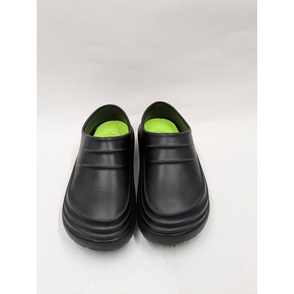 Unbranded Black Rubber Platform Clogs Waterproof Slip On Work Shoes Size 41